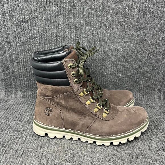 Timberland Conant 6” Lightweight Boots Brown Suede Lace Up Women’s Size 9.5 US - Picture 1 of 8